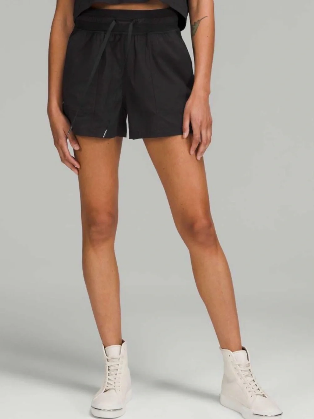 lululemon athletica Black Women's Running Shorts